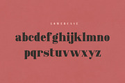 Mammoth Fat Face - Letterpress Font, a Slab Serif Font by Medialoot (Thumbnail 3 of 4)