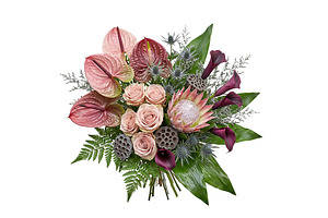 bouquet transparent background, a Nature Photo by itakdalee