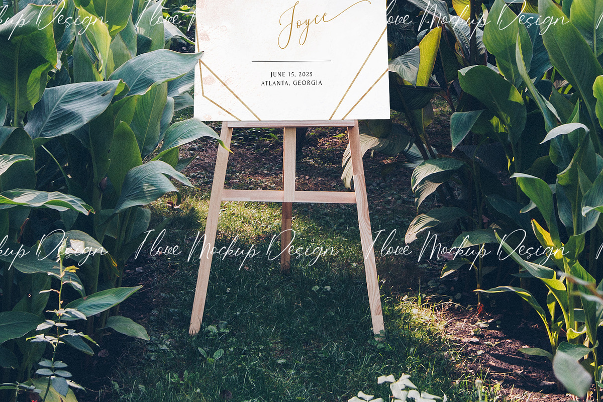 Easel Mockup,18x24 Sign Mockup, a Product Mockup by ILoveMockupDesign (Photo 4 of 12)