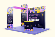 Exhibition Stand Mockup Set, an Advertising Mockup by graphicsauce (Thumbnail 4 of 4)