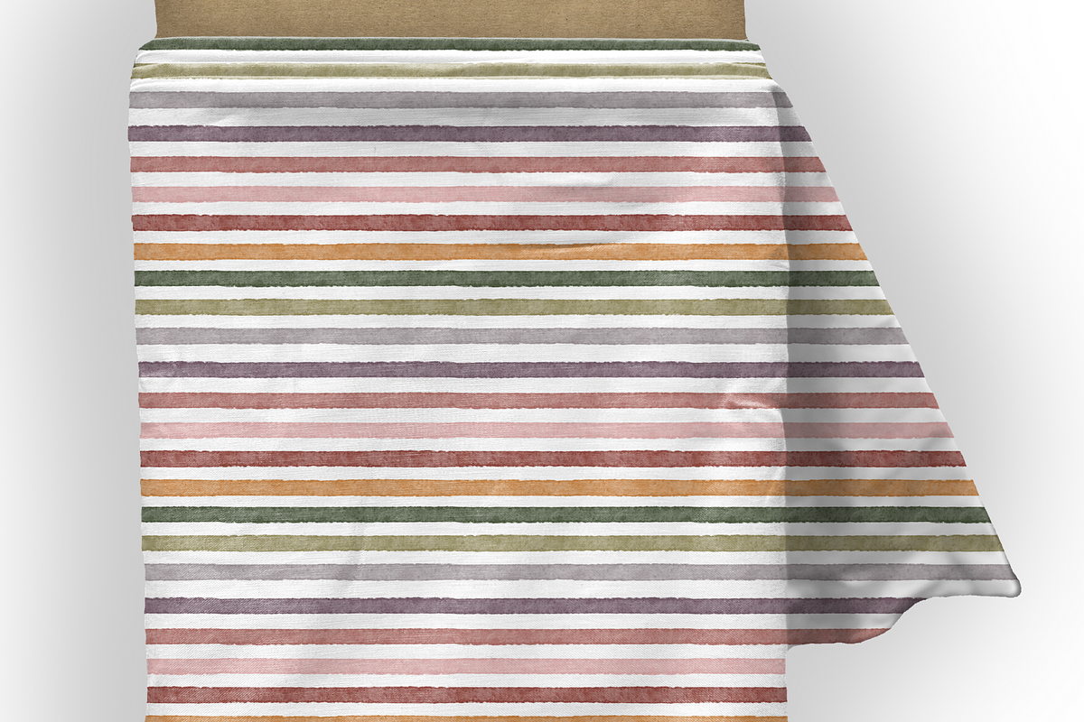 Pastel Earth Stripes Repeat File, a Pattern Graphic by OwlAndFern (Photo 2 of 16)