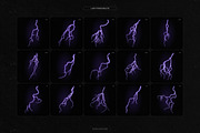 Lightning Bolts & Lens Flares Bundle, a Shape Add-On by Samolevsky (Thumbnail 4 of 16)