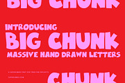 Big Chunk | Hand Drawn Font, a Sans Serif Font by Supersimbo © (Thumbnail 1 of 4)