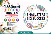 Classroom Decor Quotes Bundle, an Education Illustration by Actual Pixel (Thumbnail 12 of 13)