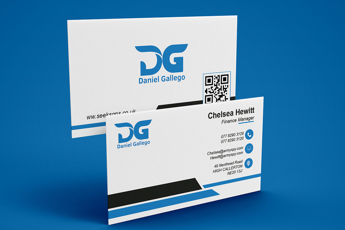 Elegant PSD Business Card Template preview 3