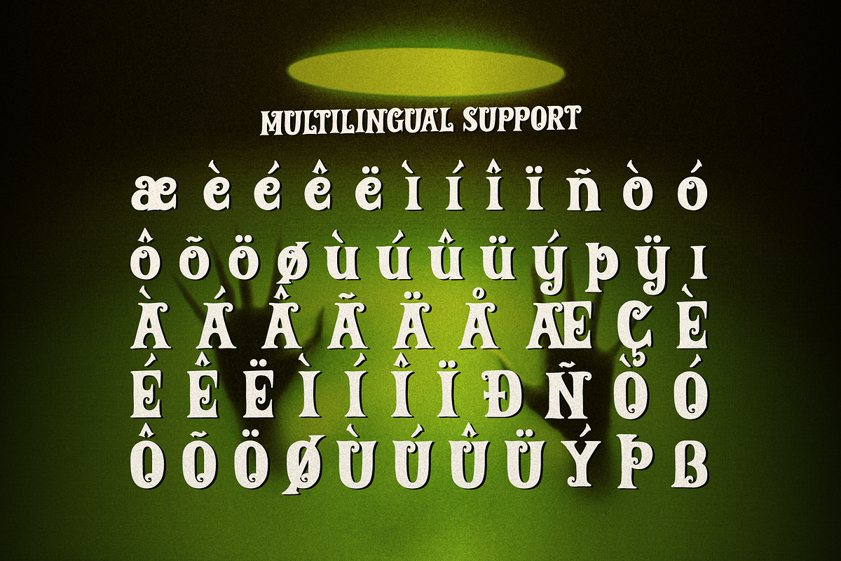Coward Usurper Horror Halloween Font, a Font by Denustudios (Photo 11 of 12)
