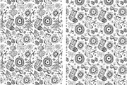 10 Christmas detailed patterns, a Pattern Graphic by AnastasiaFears (Thumbnail 2 of 6)