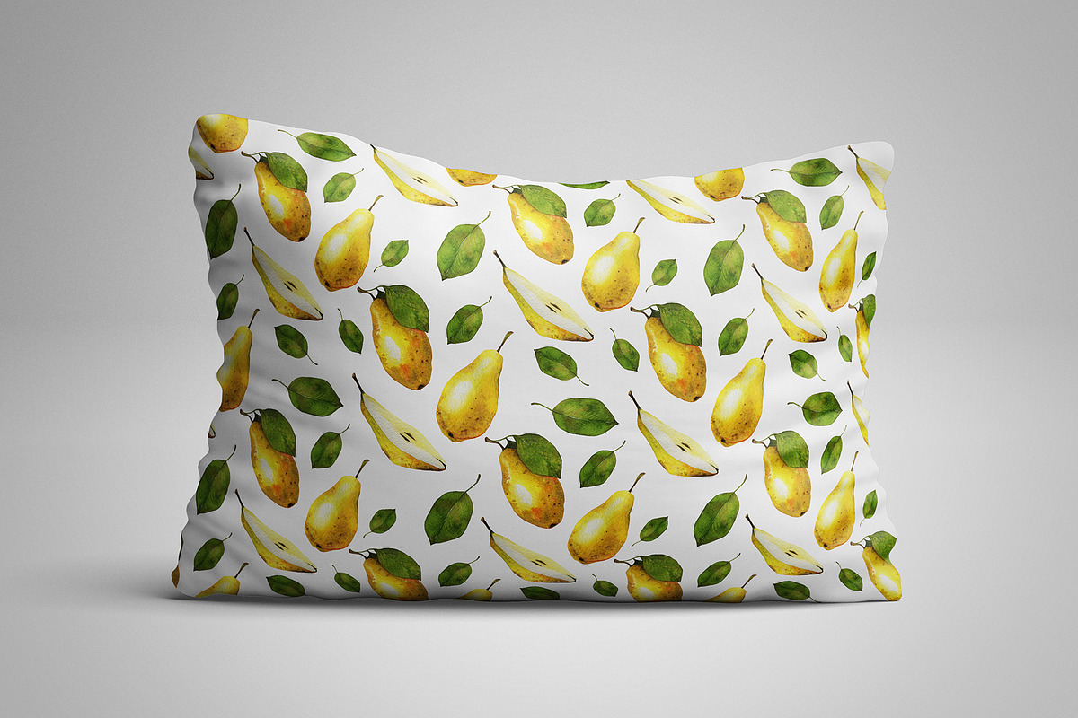 Juice pears. Watercolor collection, a Decorative Illustration by Maria's little shop (Photo 8 of 11)