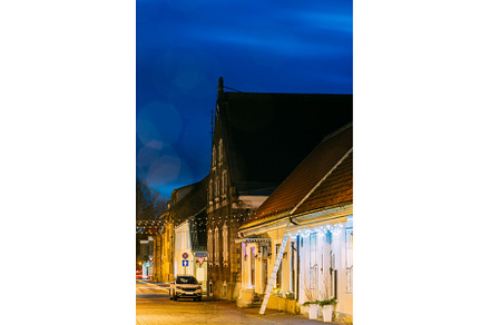 Parnu, Estonia. Night View Of, an Architecture Photo by Our Amazing World