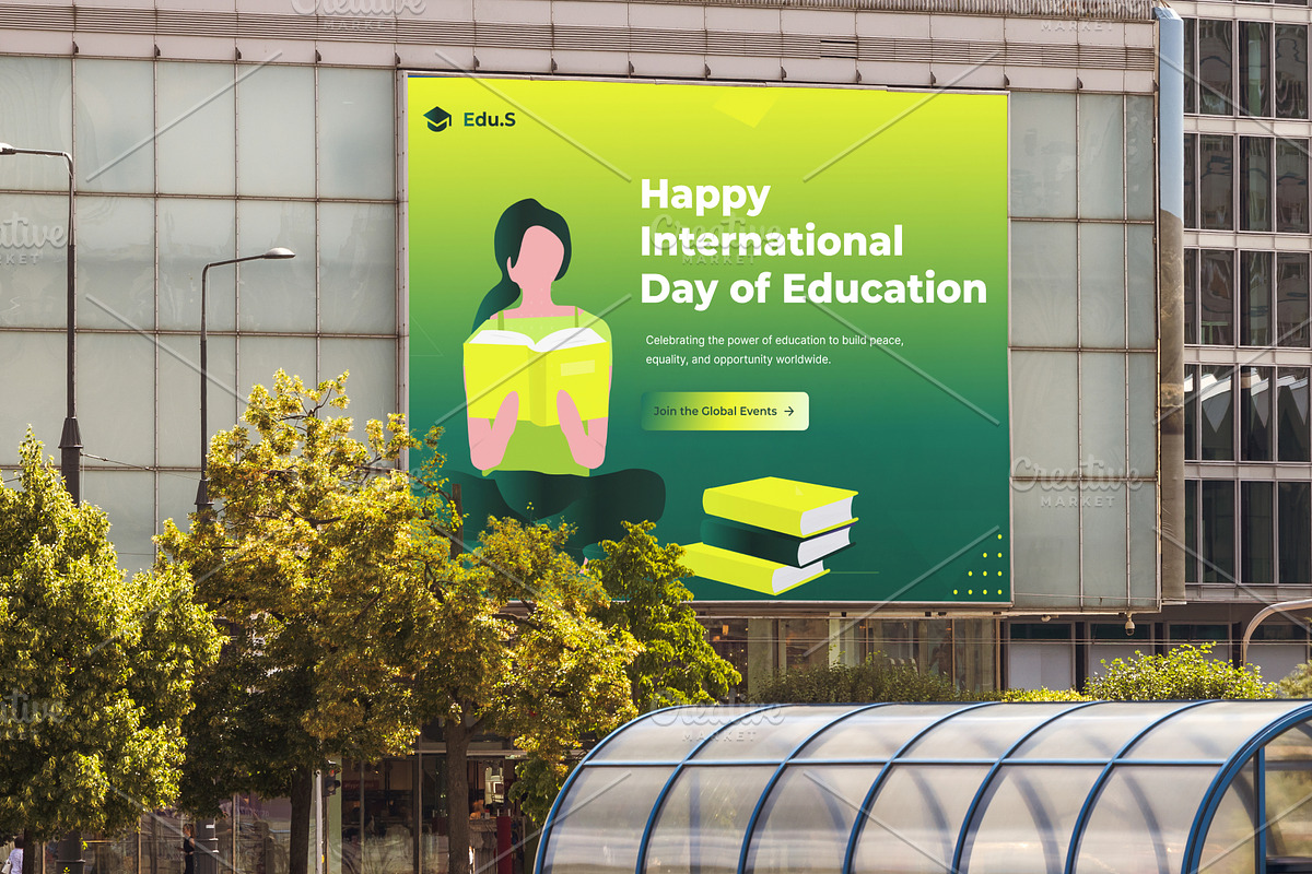 Education Poster & Banner Templates, a Poster Template by Sujun Baidyaa (Photo 6 of 8)