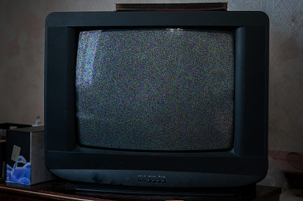 the old vintage tv with noise textur, a Background Photo by Mikee's stuff