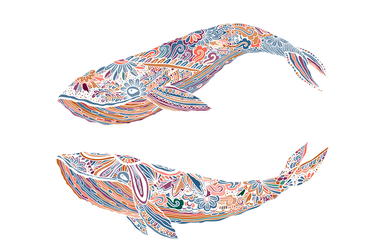 Animals in zentangle doodle style, an Illustration by Tierre3012 (Photo 19 of 23)