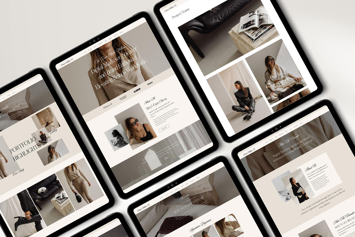 Wix Website Template for Coaches, a Wix Template by Presentibox (Photo 3 of 11)