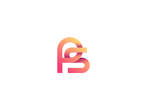 PS Logo Design Letters