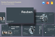REUBEN PowerPoint Template, a Presentation Template by Ompie Agrino (Thumbnail 1 of 9)