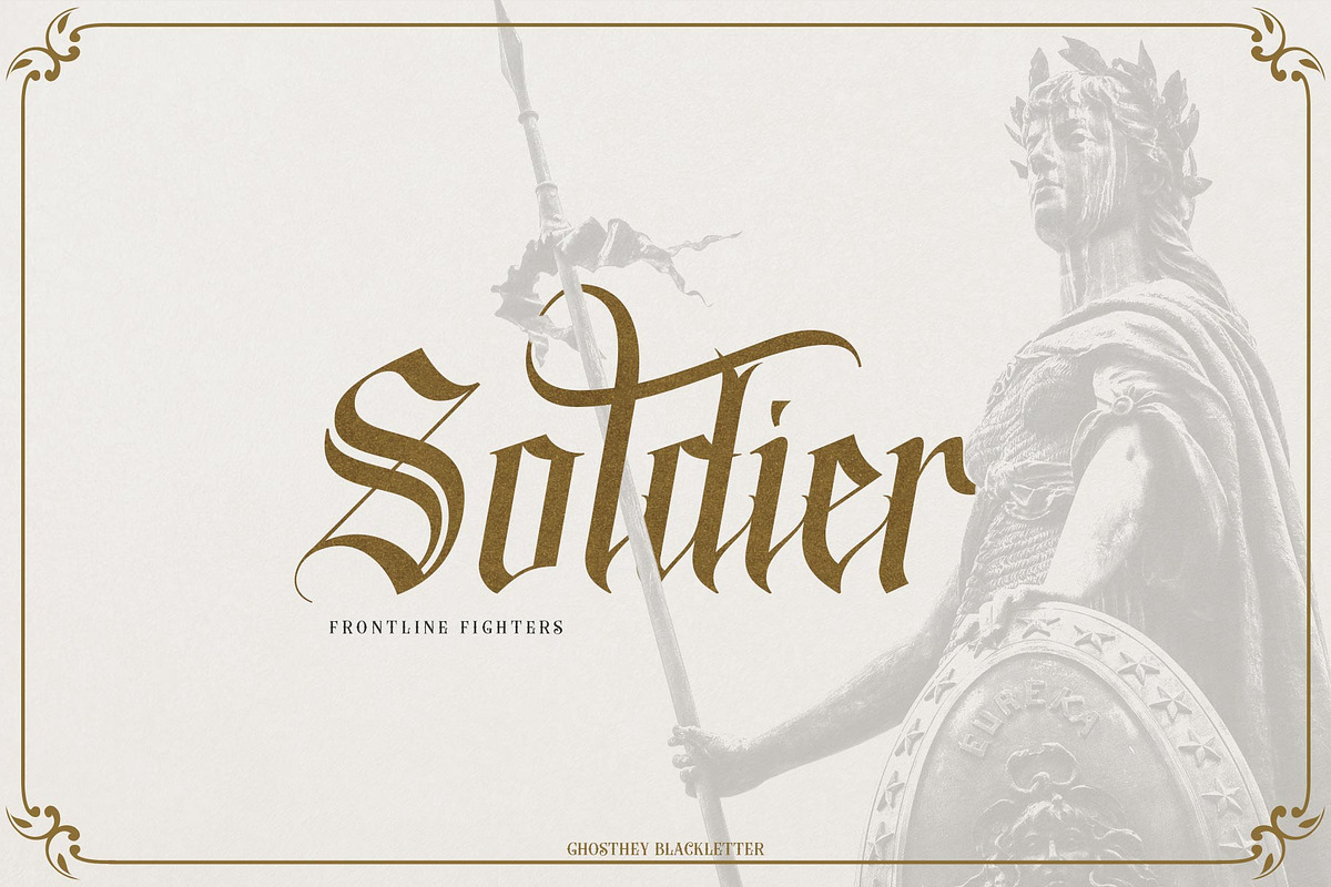 Ghosthey Typeface, a Blackletter Font by alit design (Photo 8 of 15)