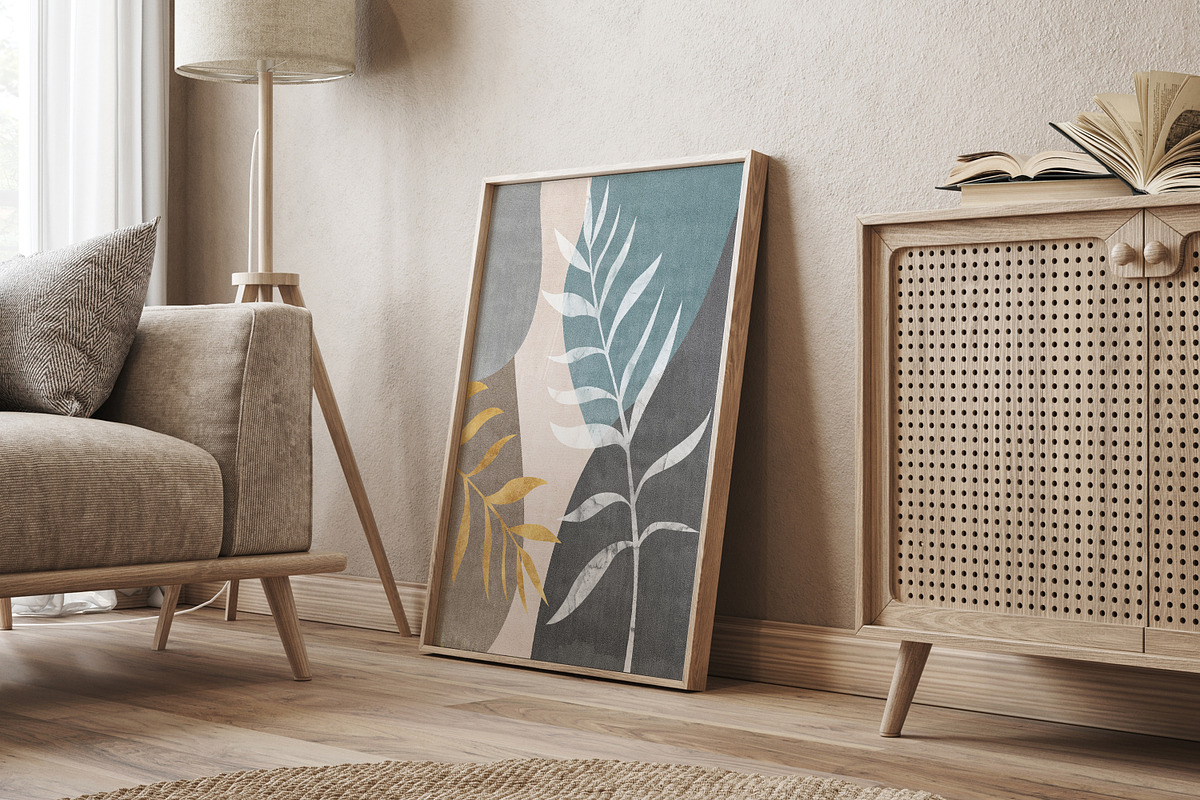 abstract geometric artwork prints, a Decorative Illustration by Muzi pear studio (Photo 7 of 10)