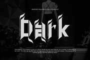 MONICCS BLACKLETER TYPEFACE, a Blackletter Font by yaqublekker (Thumbnail 2 of 7)