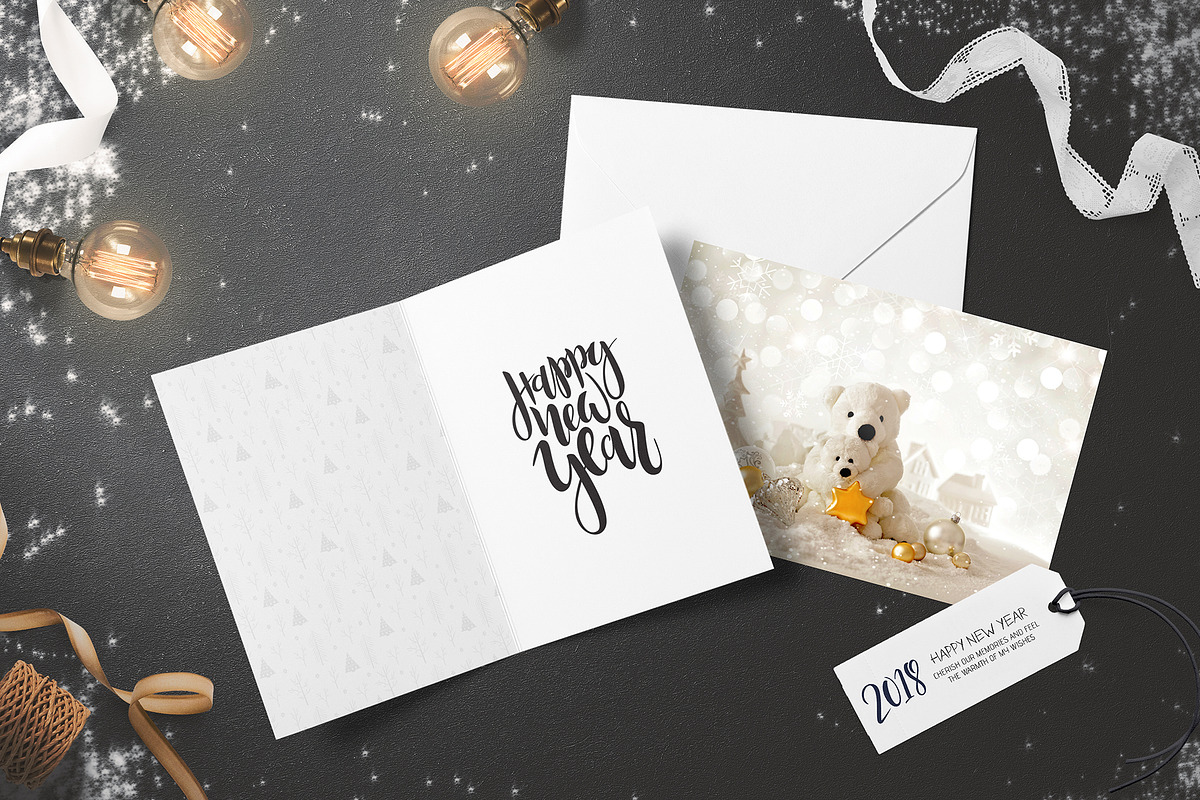 New Year 2018 lettering collection, an Object Graphic by catary art (Photo 4 of 6)