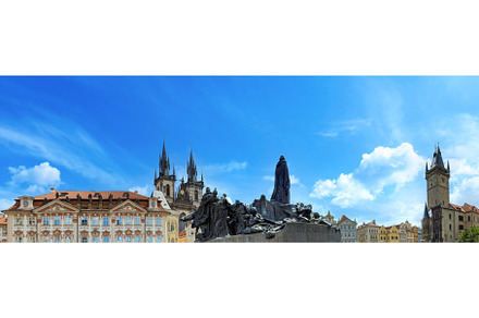 Panoramic view of Prague Old Town, an Architecture Photo by Web Engine Design