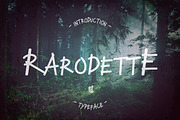 Rarodette, a Font by Fontdation (Thumbnail 1 of 4)