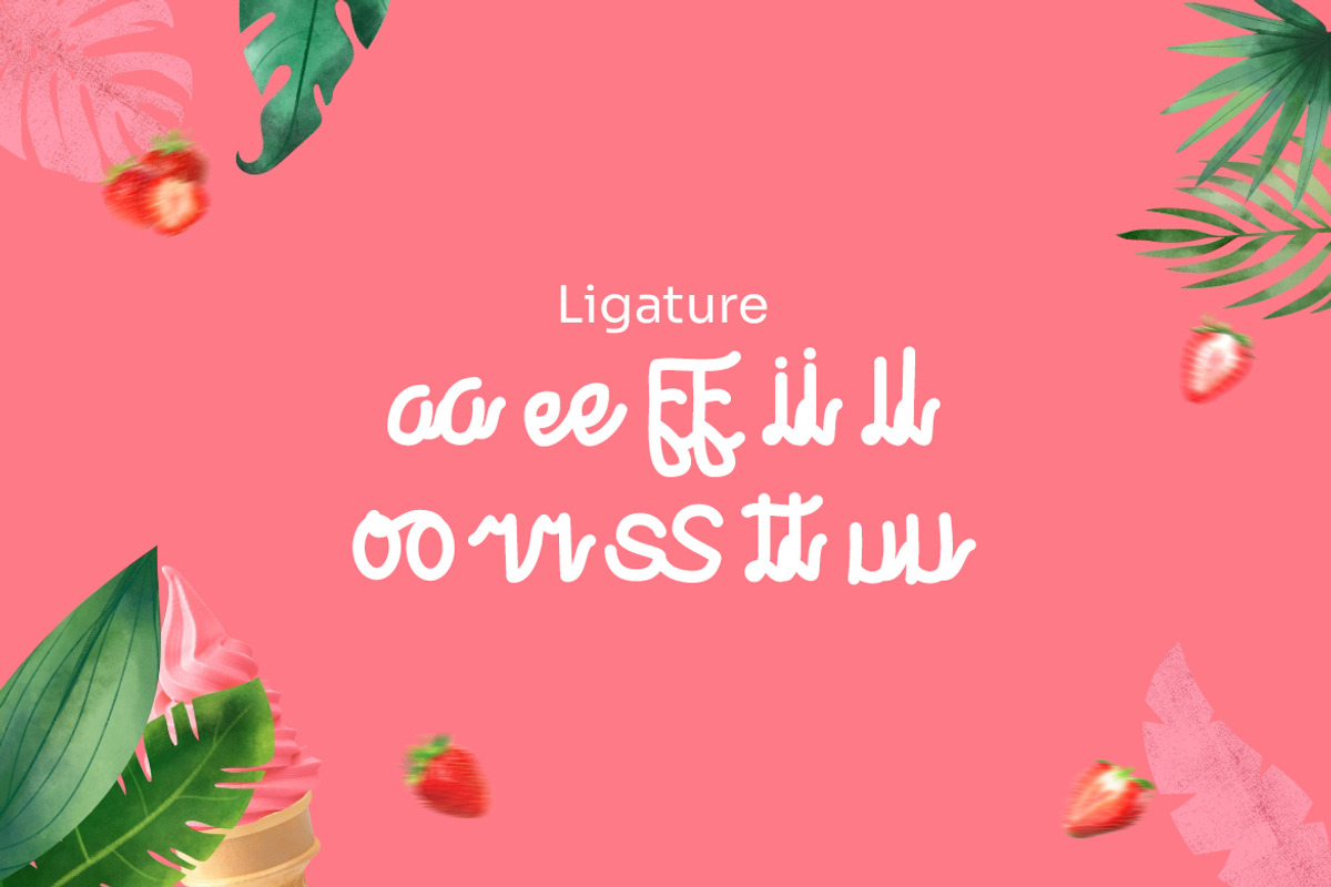 Gluefint - Acrobatic Retro Font, a Handwritten Font by Dhabee (Photo 11 of 11)