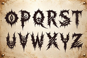AGERDON - Brutal Grunge Core, a Handwritten Font by HypeWorksCo (Thumbnail 8 of 10)