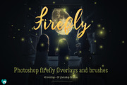 Firefly OVERLAYS + PHOTOSHOP BRUSHES, a Brush Add-On by Photohacklovers (Thumbnail 2 of 9)