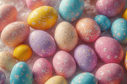 Pastel Eggs Easter Bunny image, a Holiday Photo by ComfortQ