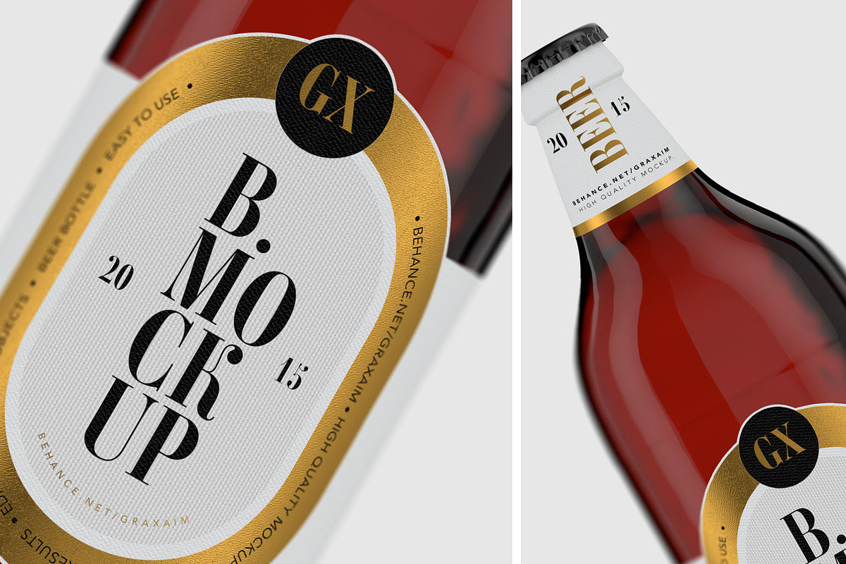Beer Mockup Bundle, a Product Mockup by Graxaim Mock-up (Photo 8 of 14)