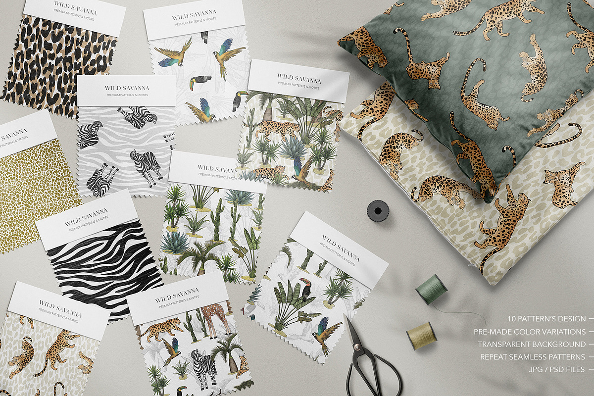 Wild Savanna - Pattern Collection, a Pattern Graphic by Alisa Fimen Design (Photo 4 of 8)