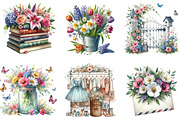 Hawaiian Summer Sublimation Clipart,, a Seasonal Illustration by DreamArtGraphic (Thumbnail 2 of 4)