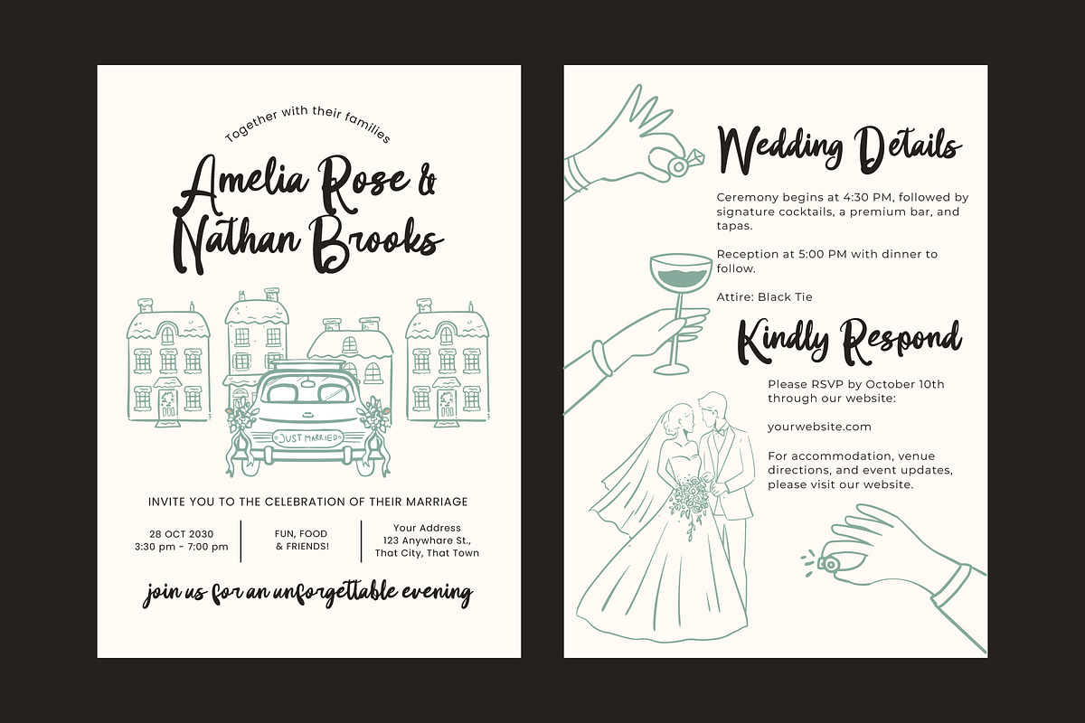 Kindly Reply Whimsical Handwritten, a Handwritten Font by AmorfaType (Photo 2 of 8)