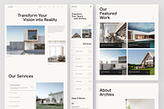 Archies - Architecture Framer, a Websites & App Template by peterdraw (Thumbnail 3 of 7)