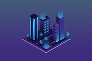Isometric Building Set 11 Designs, a Work Illustration by Peacock_design (Thumbnail 3 of 12)