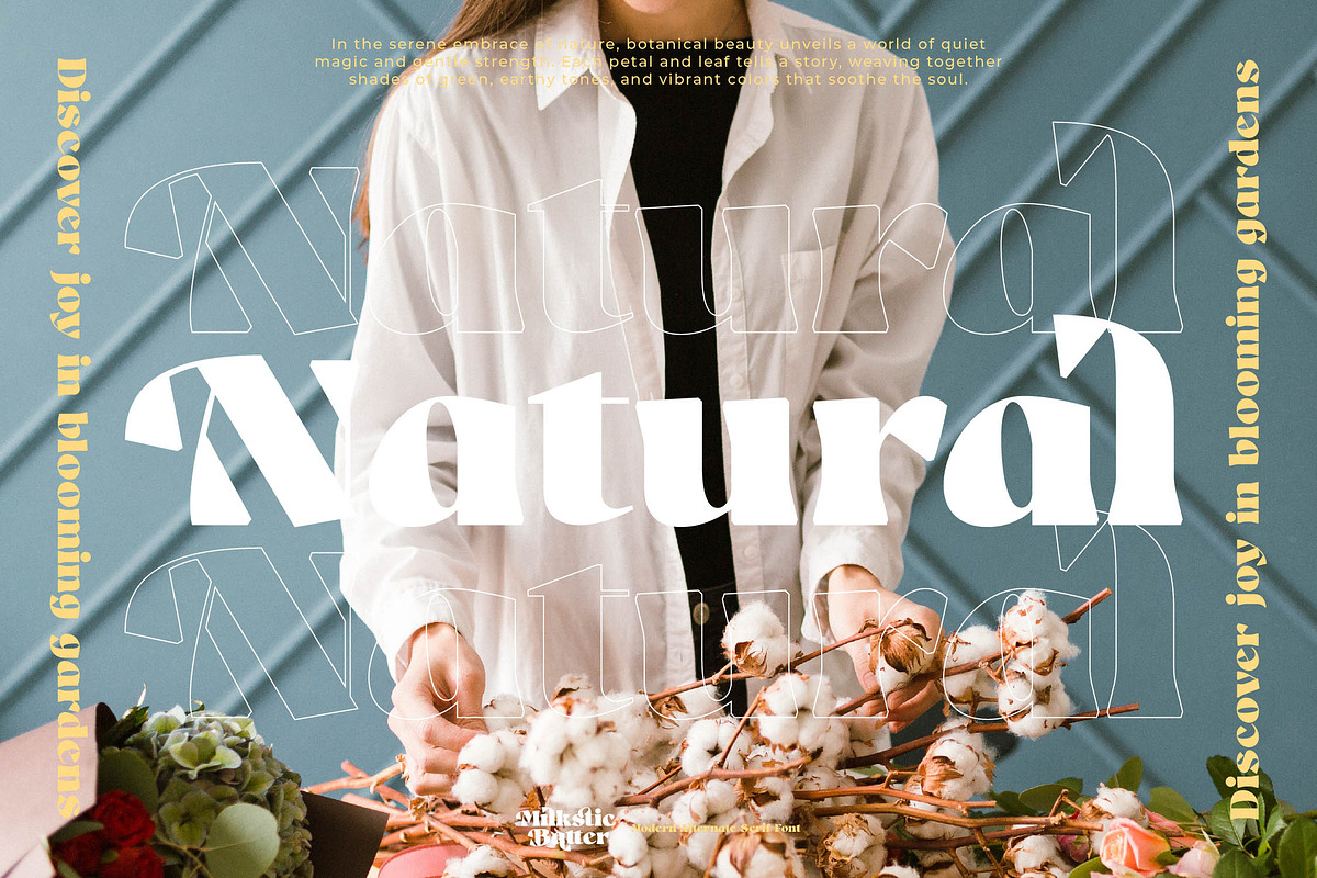 Milkstic Batter Modern Serif, a Serif Font by timelesstype.co (Photo 9 of 20)