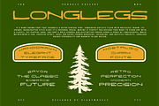 LONGLEGS - Retro Handdrawn Typeface, a Font by Rightwheels (Thumbnail 1 of 10)