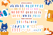Meow Zilla - Display Cat Theme Font, a Font by PutraCetol Studio (Thumbnail 7 of 11)