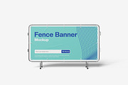 Fence Banner, an Advertising Mockup by Indah (Thumbnail 2 of 6)