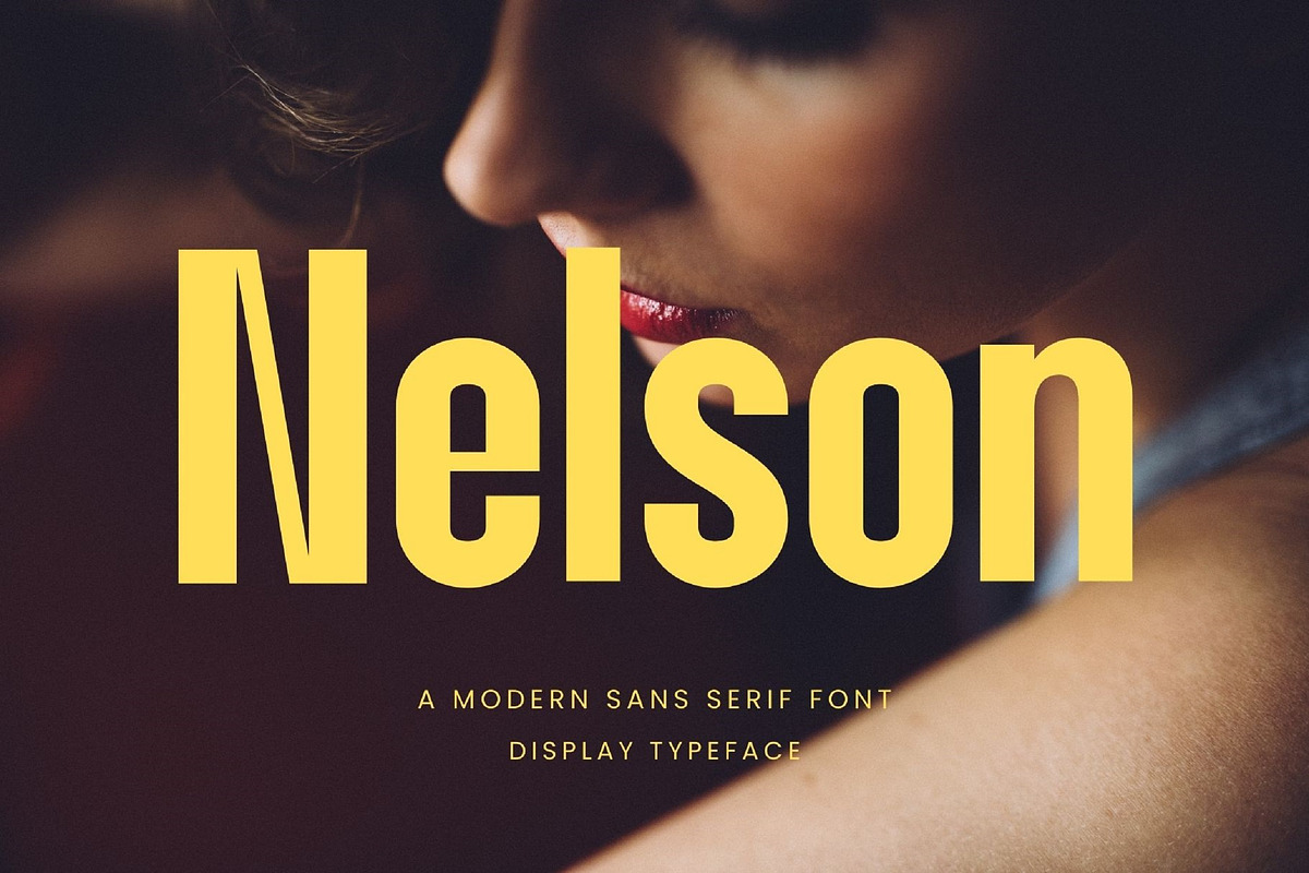 NelsonModern Sans Serif Font, a Sans Serif Font by Perfectype (Photo 1 of 9)