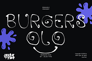 Burgers Olo Handwriting, a Handwritten Font by JelekType (Thumbnail 1 of 8)