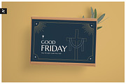 Good Friday Greeting Card, a Card Template by Neermana (Thumbnail 1 of 4)