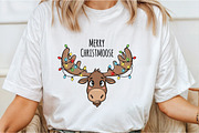 Merry ChristMoose Christmas Sublimat, an Illustration by Libby Wishes (Thumbnail 4 of 5)