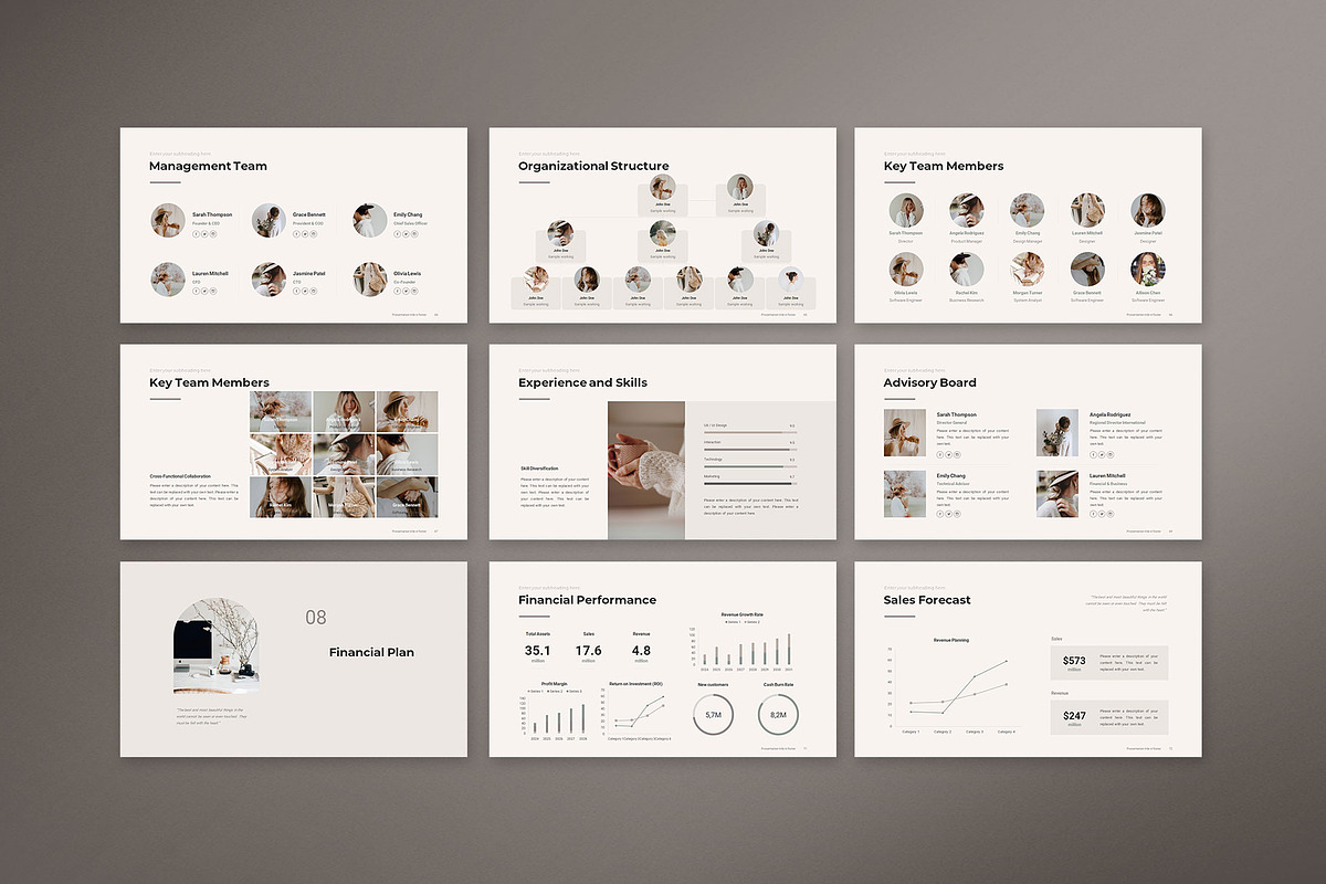 Business Plan Presentation Template, a Presentation Template by CreativityForest (Photo 11 of 13)
