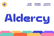 Aldercy Rounded, a Sans Serif Font by Craft Supply Co. (Thumbnail 1 of 8)