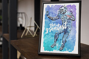 Watercolor Sketch Art, an Action Add-On by Mint Actions (Thumbnail 5 of 12)