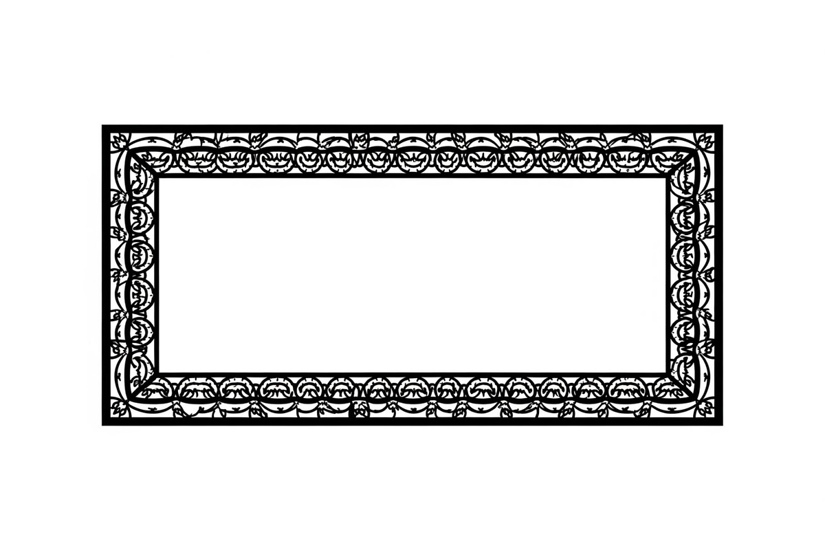 Decorative Rectangle Frame Bundle, an Illustration by Designs_River (Photo 15 of 31)