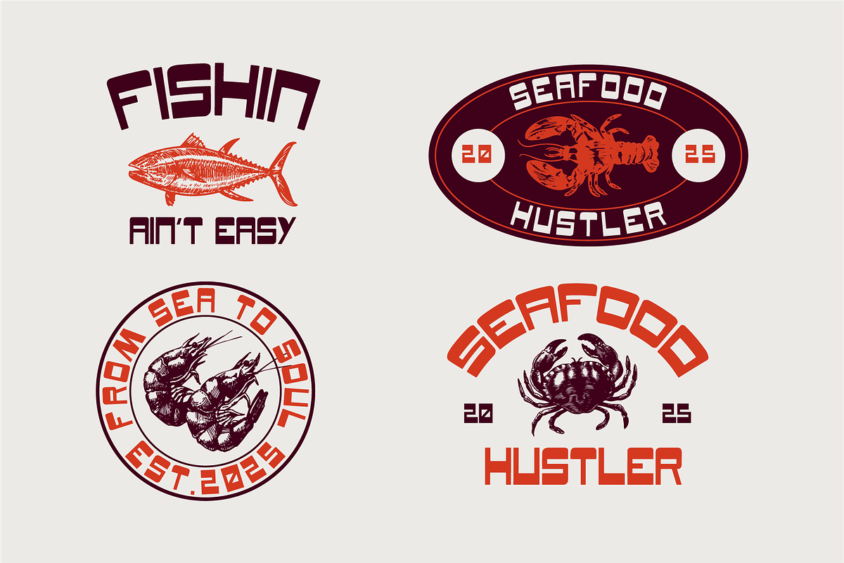 ATERAY - Retro Display Font, a Font by Rightwheels (Photo 3 of 8)