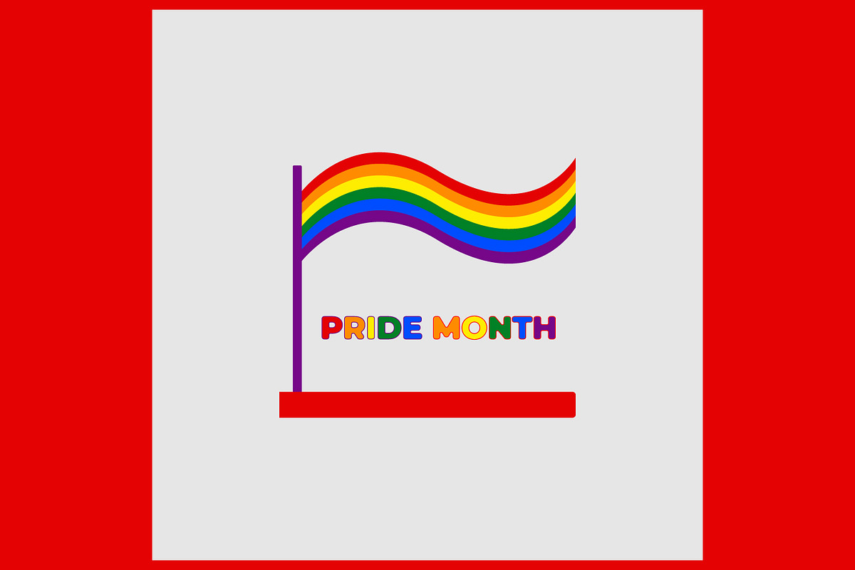 Pride Month Design, a Seasonal Illustration by Lakhan1998 (Photo 2 of 7)