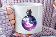Watercolor Magic Potions Clipart, an Illustration by Rose Art (Thumbnail 5 of 7)